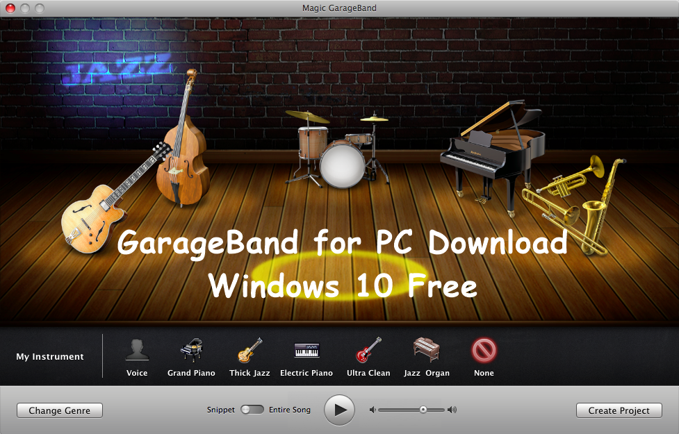 Play garageband without downloading